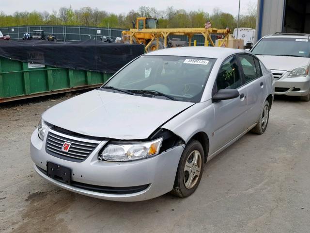 1G8AG52F25Z145956 - 2005 SATURN ION LEVEL SILVER photo 2