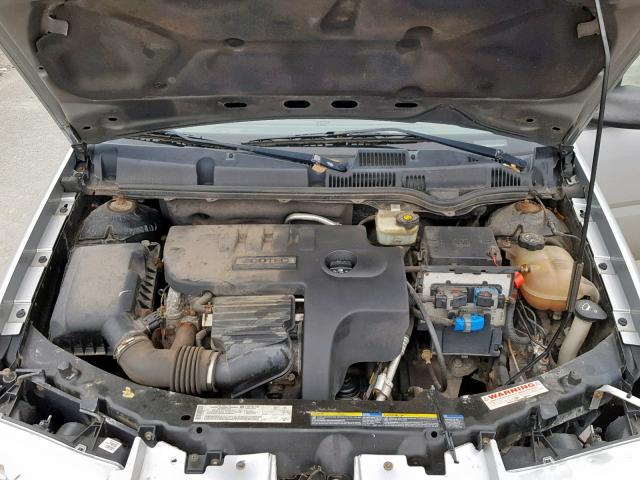 1G8AG52F25Z145956 - 2005 SATURN ION LEVEL SILVER photo 7