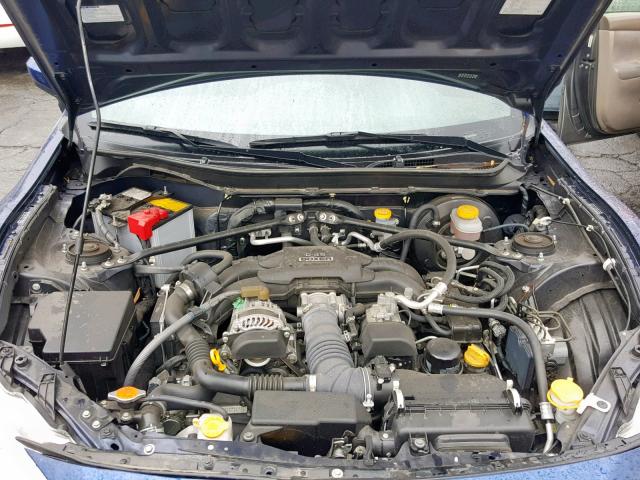 JF1ZNAA1XD1729537 - 2013 TOYOTA SCION FR-S BLUE photo 7