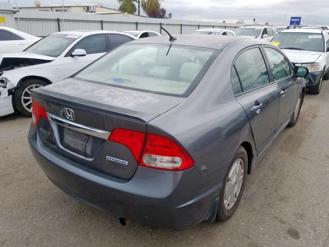 JHMFA36269S002708 - 2009 HONDA CIVIC HYBRID  photo 4