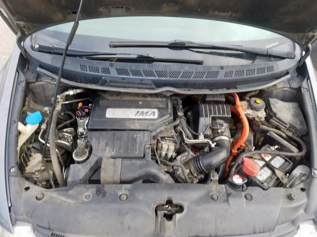 JHMFA36269S002708 - 2009 HONDA CIVIC HYBRID  photo 7