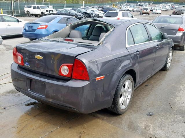 1G1ZB5E17BF265927 - 2011 CHEVROLET MALIBU LS GRAY photo 4