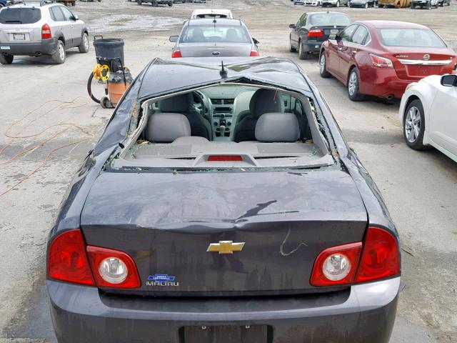 1G1ZB5E17BF265927 - 2011 CHEVROLET MALIBU LS GRAY photo 9