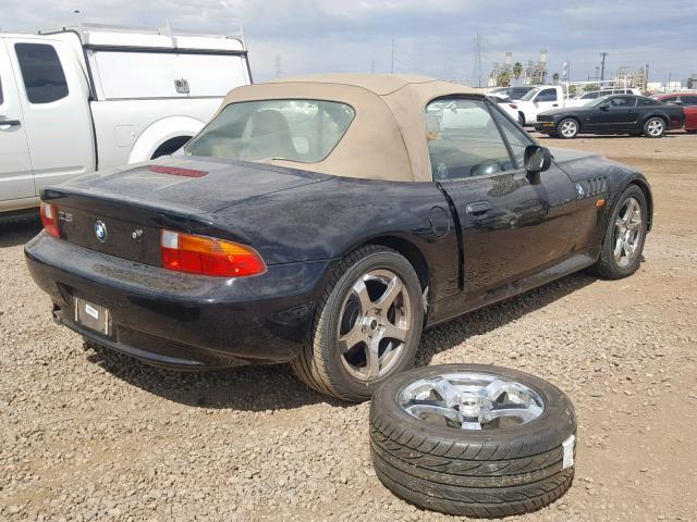 4USCH7326VLB77232 - 1997 BMW Z3 1.9 BLACK photo 4