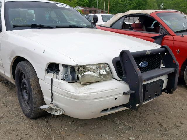 2FAHP71W97X131598 - 2007 FORD CROWN VICT WHITE photo 9