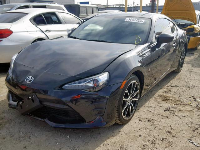 JF1ZNAA19H8704349 - 2017 TOYOTA 86 BASE BLACK photo 2