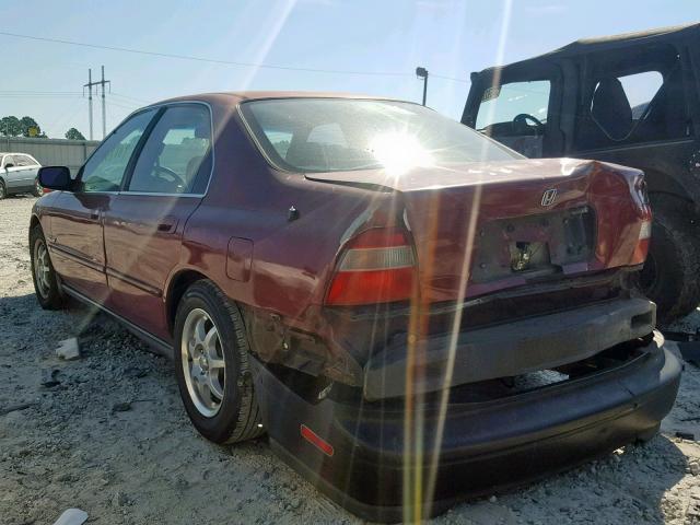 1HGCD5538RA061543 - 1994 HONDA ACCORD LX RED photo 3