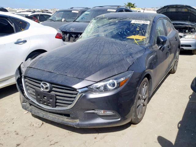 3MZBN1L30JM243292 - 2018 MAZDA 3 TOURING CHARCOAL photo 2