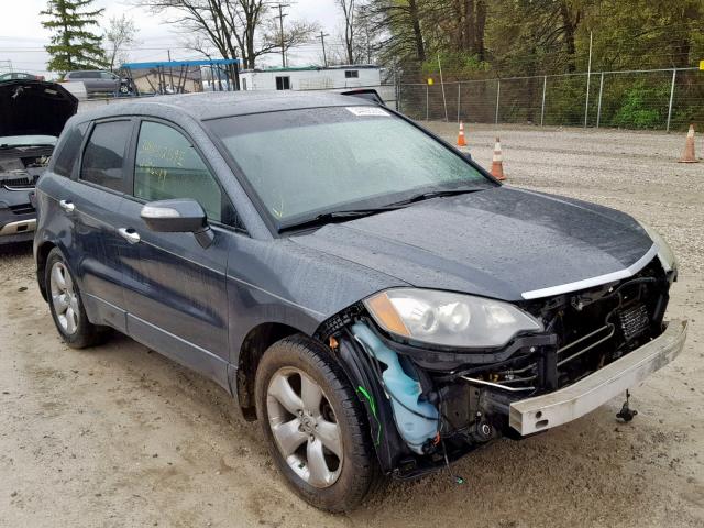 5J8TB18537A012842 - 2007 ACURA RDX TECHNO GRAY photo 1