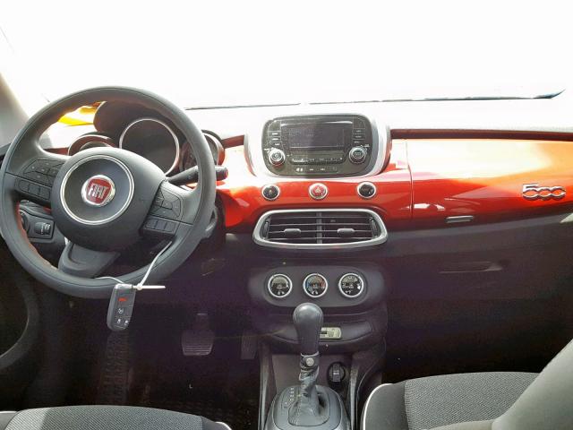 ZFBCFYAB3HP615710 - 2017 FIAT 500X POP RED photo 9