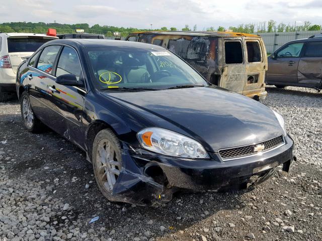 2G1WC5E35D1116198 - 2013 CHEVROLET IMPALA LTZ BLACK photo 1