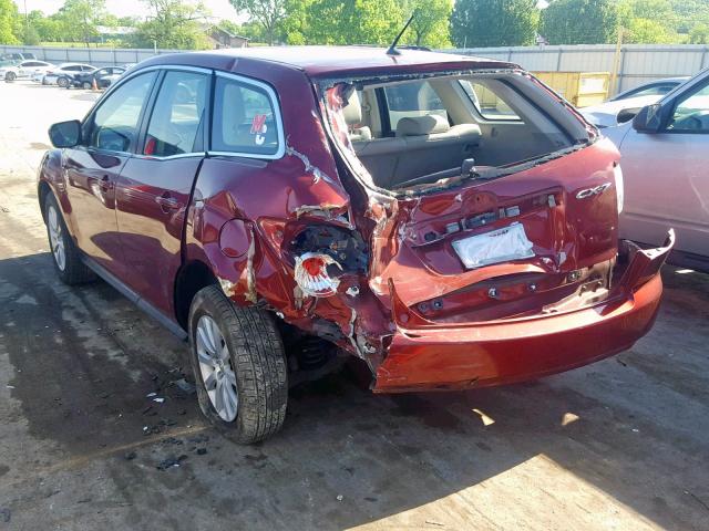 JM3ER2W52A0334999 - 2010 MAZDA CX-7 RED photo 3