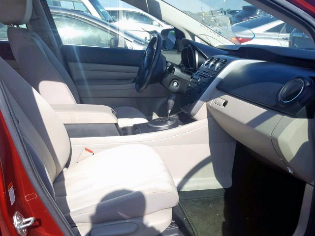 JM3ER2W52A0334999 - 2010 MAZDA CX-7 RED photo 5