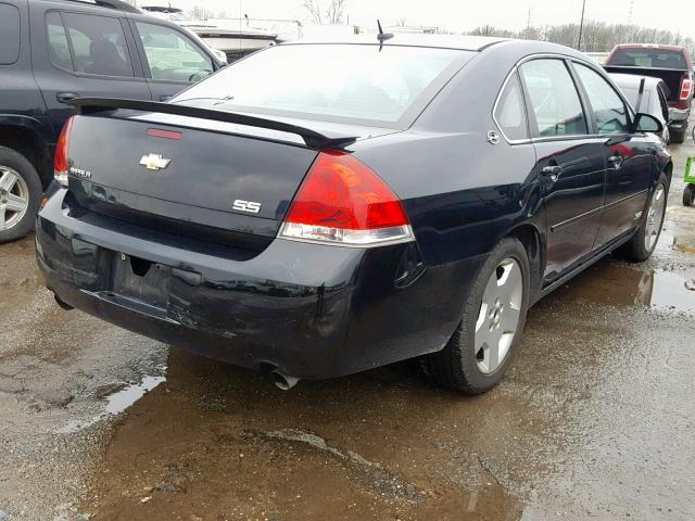 2G1WD58C389274622 - 2008 CHEVROLET IMPALA SUP შავი ფოტო 4