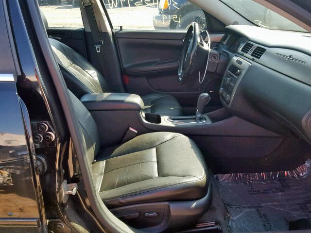 2G1WD58C389274622 - 2008 CHEVROLET IMPALA SUP შავი ფოტო 5
