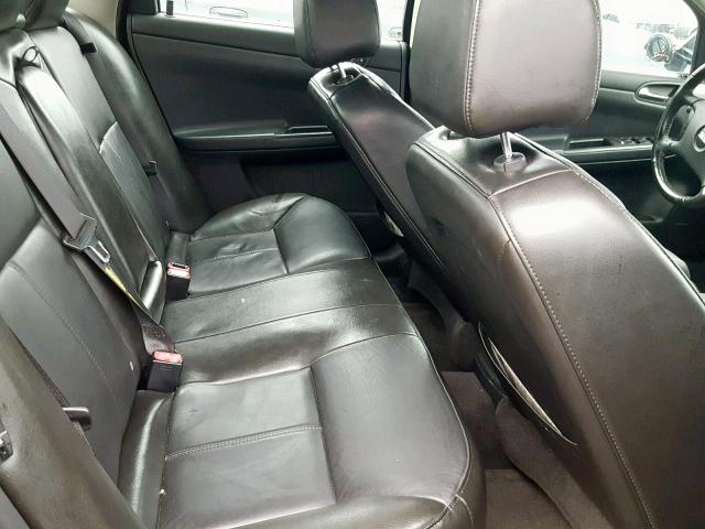 2G1WD58C389274622 - 2008 CHEVROLET IMPALA SUP შავი ფოტო 6