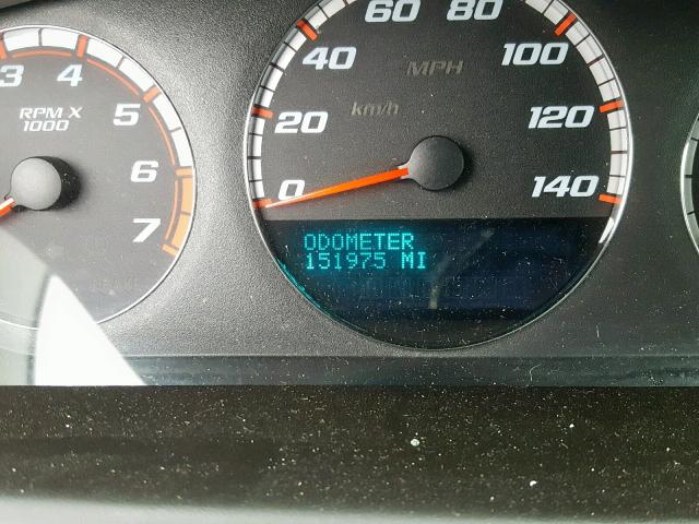 2G1WD58C389274622 - 2008 CHEVROLET IMPALA SUP შავი ფოტო 8