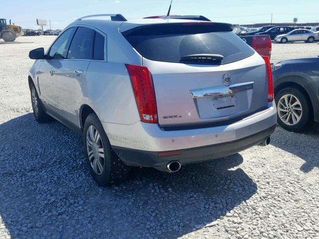 3GYFNDEY0BS650275 - 2011 CADILLAC SRX LUXURY SILVER photo 3