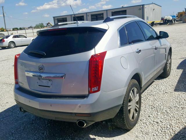 3GYFNDEY0BS650275 - 2011 CADILLAC SRX LUXURY SILVER photo 4