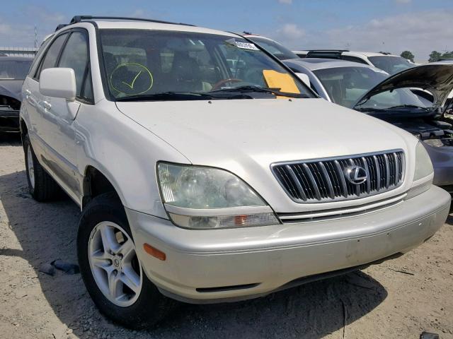 JTJGF10U920130106 - 2002 LEXUS RX 300 WHITE photo 1