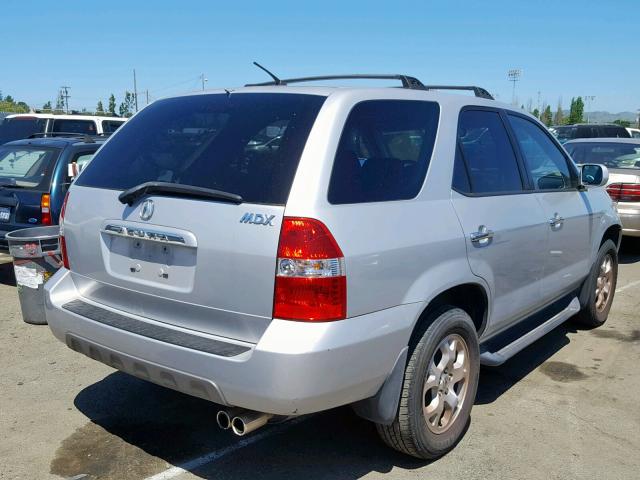 2HNYD18821H532400 - 2001 ACURA MDX TOURIN SILVER photo 4