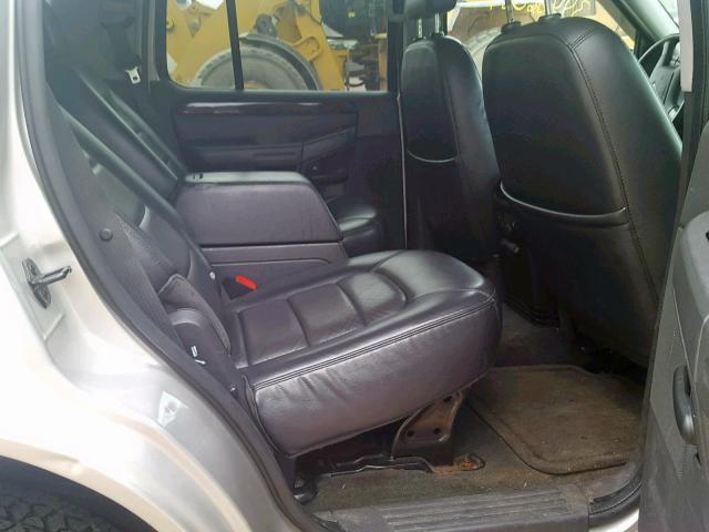 1FMDU85W64ZA28920 - 2004 FORD EXPLORER L SILVER photo 6