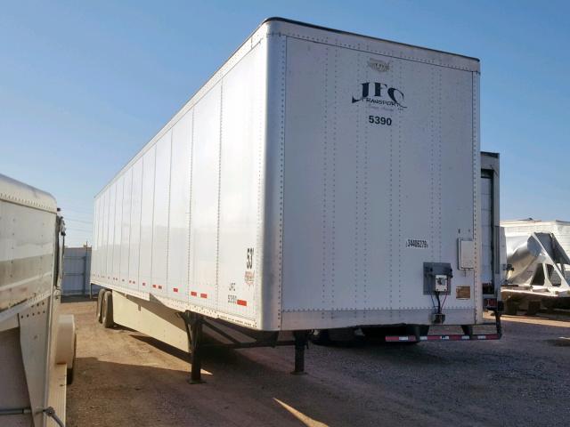 1JJV532DXCL693940 - 2012 WABASH TRAILER WHITE photo 1