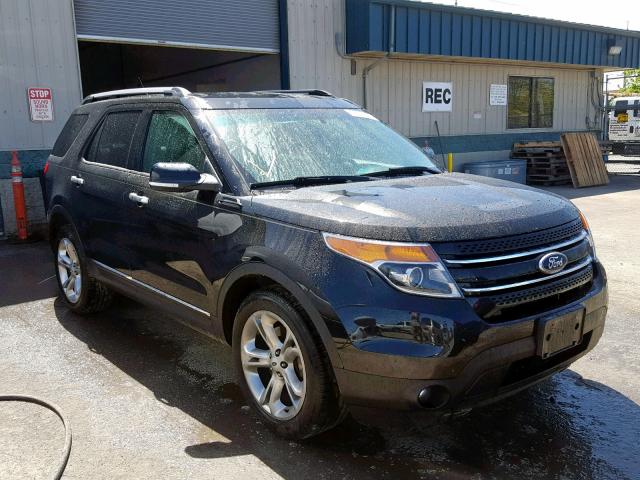 1FM5K8F88FGA03994 - 2015 FORD EXPLORER L BLACK photo 1