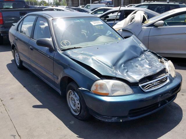 2HGEJ662XTH529293 - 1996 HONDA CIVIC DX GREEN photo 1