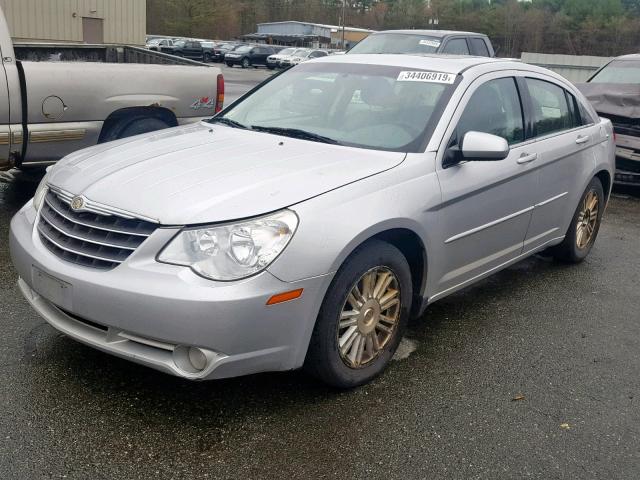 1C3LC56R58N273848 - 2008 CHRYSLER SEBRING TO SILVER photo 2