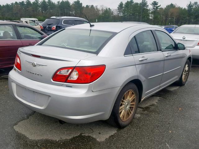 1C3LC56R58N273848 - 2008 CHRYSLER SEBRING TO SILVER photo 4