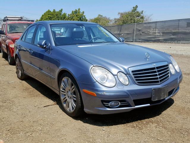 WDBUF56X87B131286 - 2007 MERCEDES-BENZ E 350 BLUE photo 1