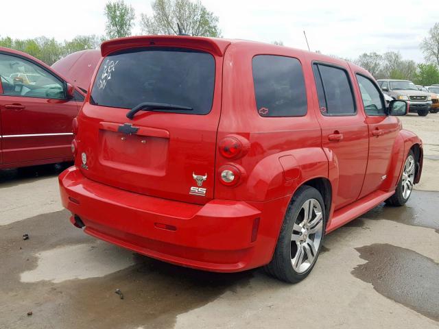 3GNBADDM0AS591149 - 2010 CHEVROLET HHR SS RED photo 4