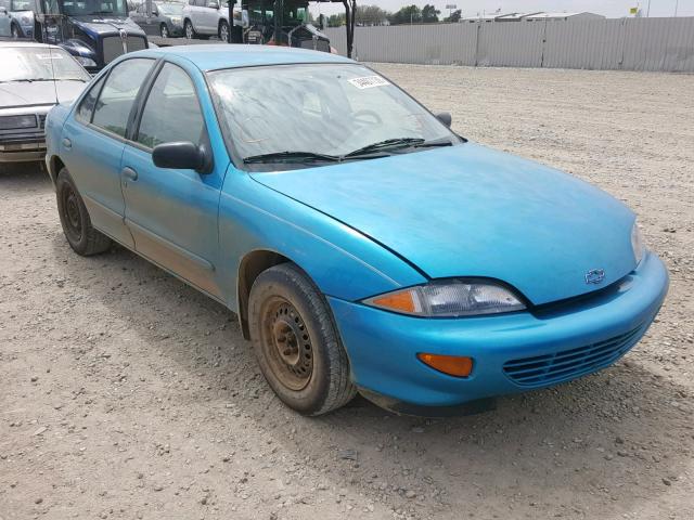 1G1JF5240X7260361 - 1999 CHEVROLET CAVALIER L BLUE photo 1