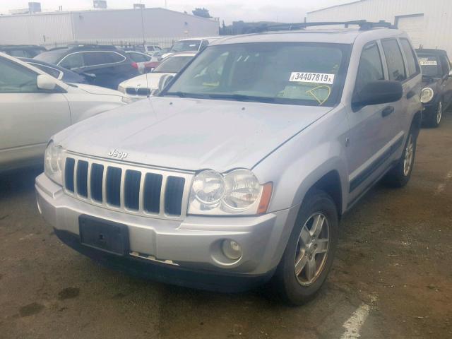 1J4HR48N75C693407 - 2005 JEEP GRAND CHER SILVER photo 2