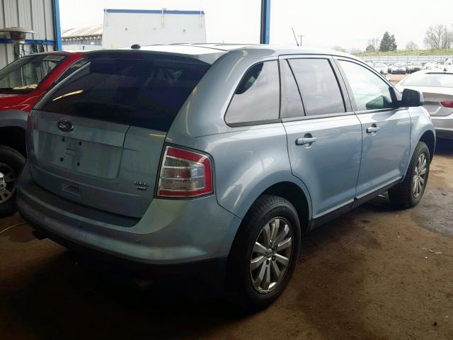 2FMDK48C28BA72390 - 2008 FORD EDGE SEL SILVER photo 4