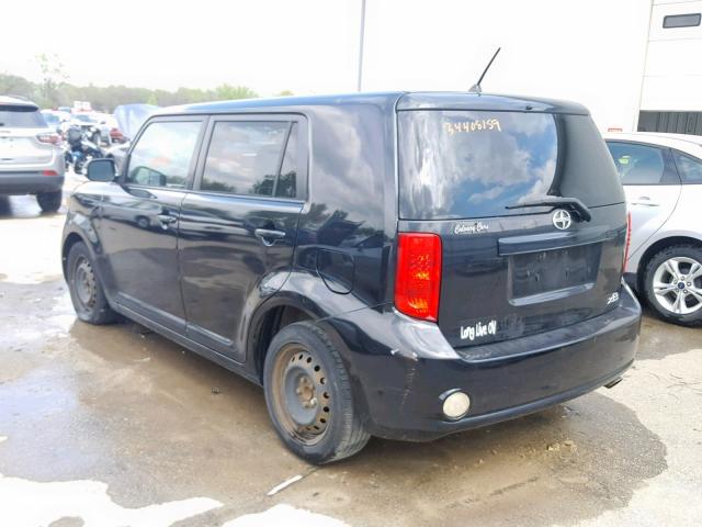 JTLKE50E081052287 - 2008 TOYOTA SCION XB 黑色 照片 3