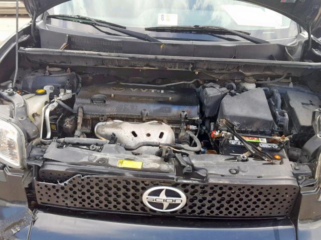 JTLKE50E081052287 - 2008 TOYOTA SCION XB 黑色 照片 7
