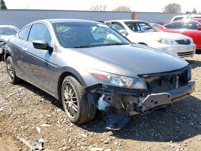 1HGCS22819A004752 - 2009 HONDA ACCORD EXL GRAY photo 1