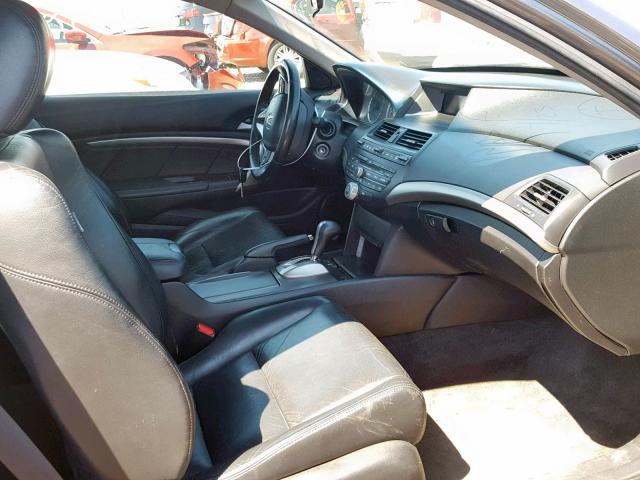 1HGCS22819A004752 - 2009 HONDA ACCORD EXL GRAY photo 5