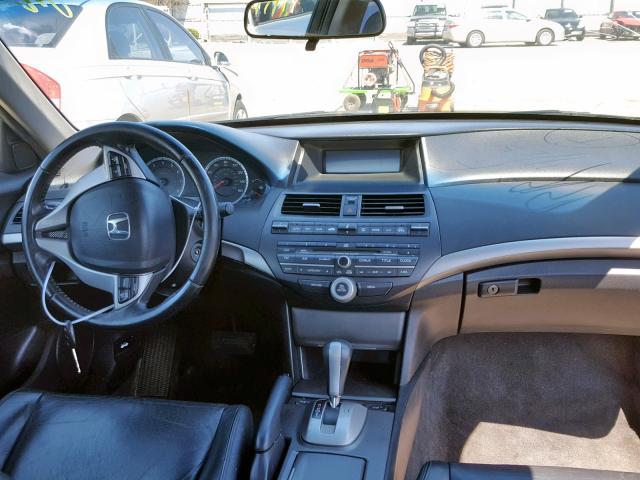 1HGCS22819A004752 - 2009 HONDA ACCORD EXL GRAY photo 9