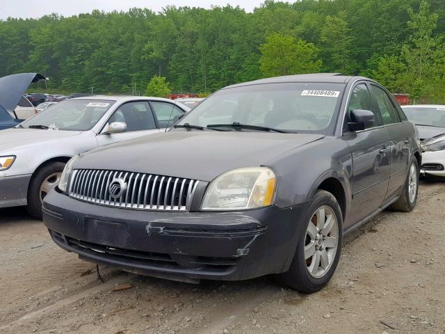 1MEFM40175G613213 - 2005 MERCURY MONTEGO LU SILVER photo 2