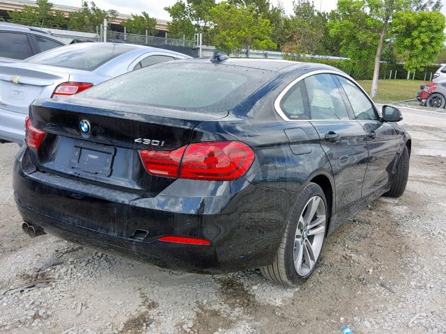 WBA4J1C59KBM16757 - 2019 BMW 430I GRAN BLACK photo 4