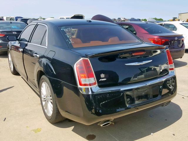 2C3CCAHG4CH169745 - 2012 CHRYSLER 300 LIMITE BLACK photo 3