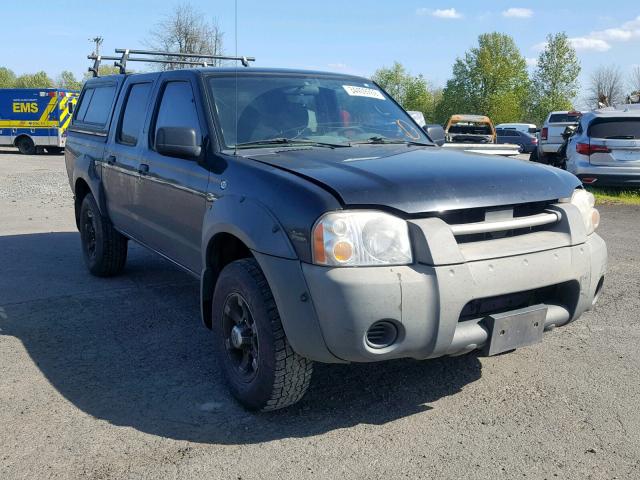 1N6ED27Y83C445930 - 2003 NISSAN FRONTIER C BLACK photo 1