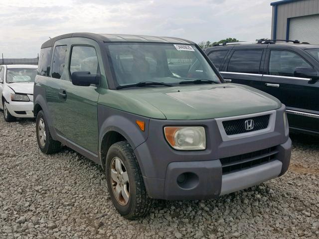 5J6YH28523L031402 - 2003 HONDA ELEMENT EX GREEN photo 1