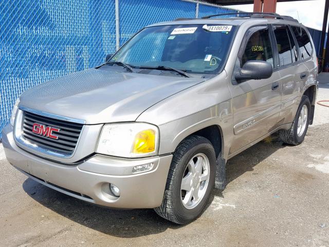 1GKDT13S922179811 - 2002 GMC ENVOY GRAY photo 2