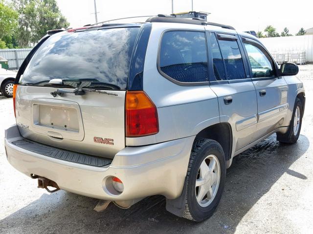 1GKDT13S922179811 - 2002 GMC ENVOY GRAY photo 4