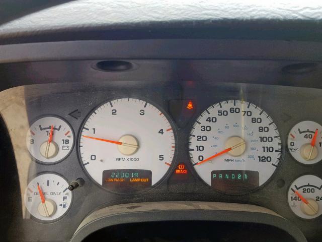 3D7KA26603G770623 - 2003 DODGE RAM 2500 S Ağ foto 8