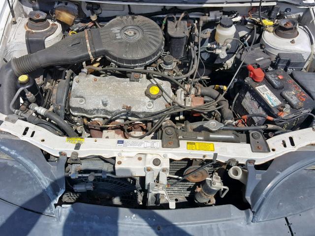 2C1MR529XS6739724 - 1995 GEO METRO BASE WHITE photo 7